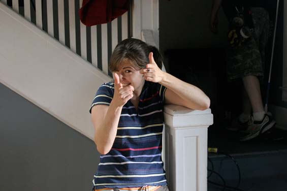 IMG 0116 Jackie finally gets to be in front of the camera