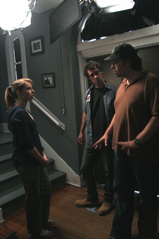 IMG_0107 Briana, Josh, and Nati discuss the scene